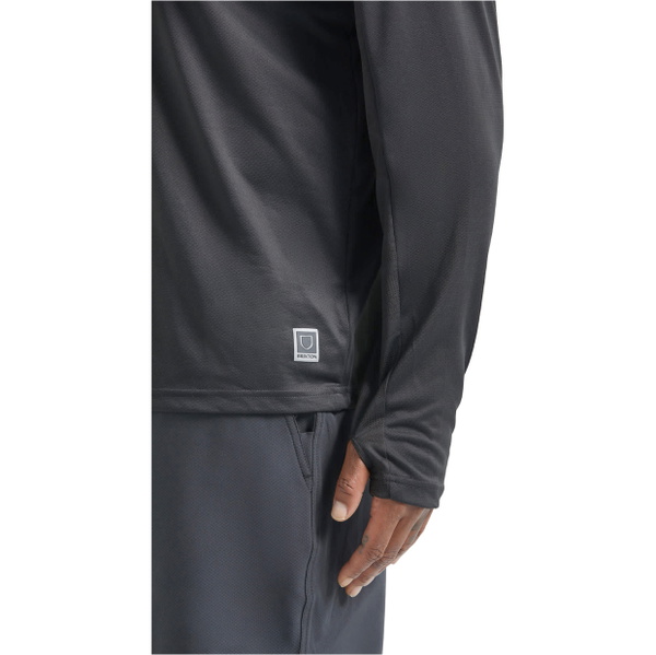 2026 Brixton Mens Journey Sun Hoodie 22905 - Black